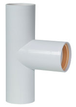 T-rør hvit PP 32 mm  